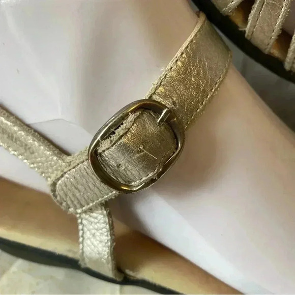 Mephisto Relax Shimmer Nubuck Sandals Size 38 - Picture 10 of 14